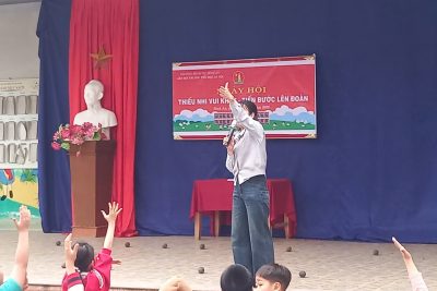 Ngày hội thiếu nhi vui khoẻ- Tiến bước lên Đoàn